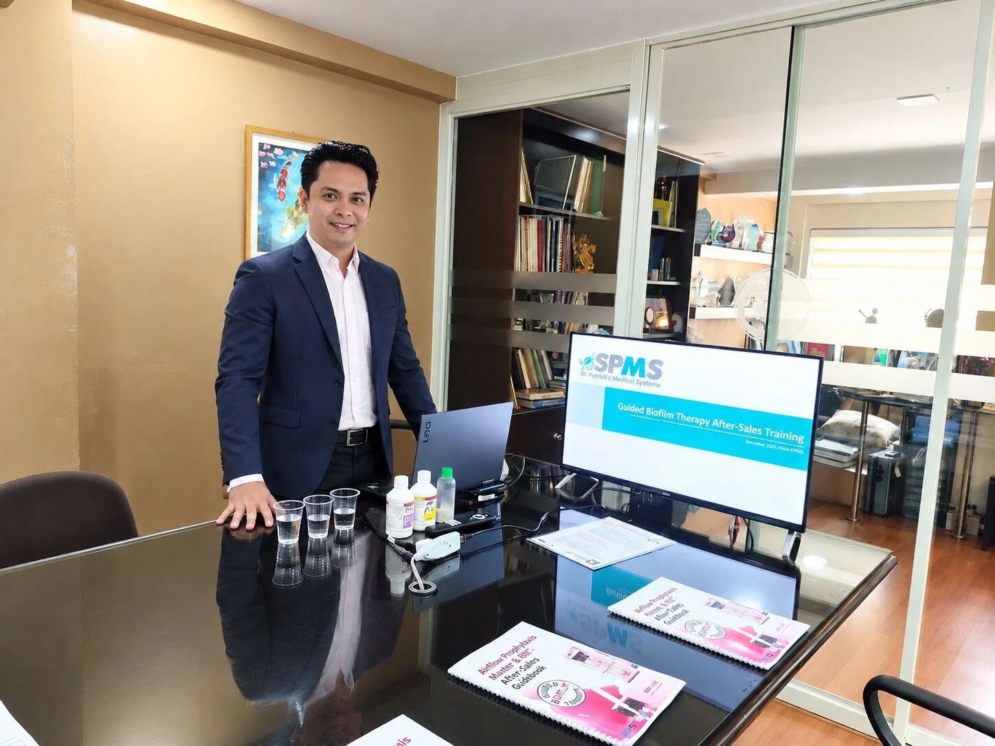 SPMS Guided Biofilm Therapy after-sales training presentation