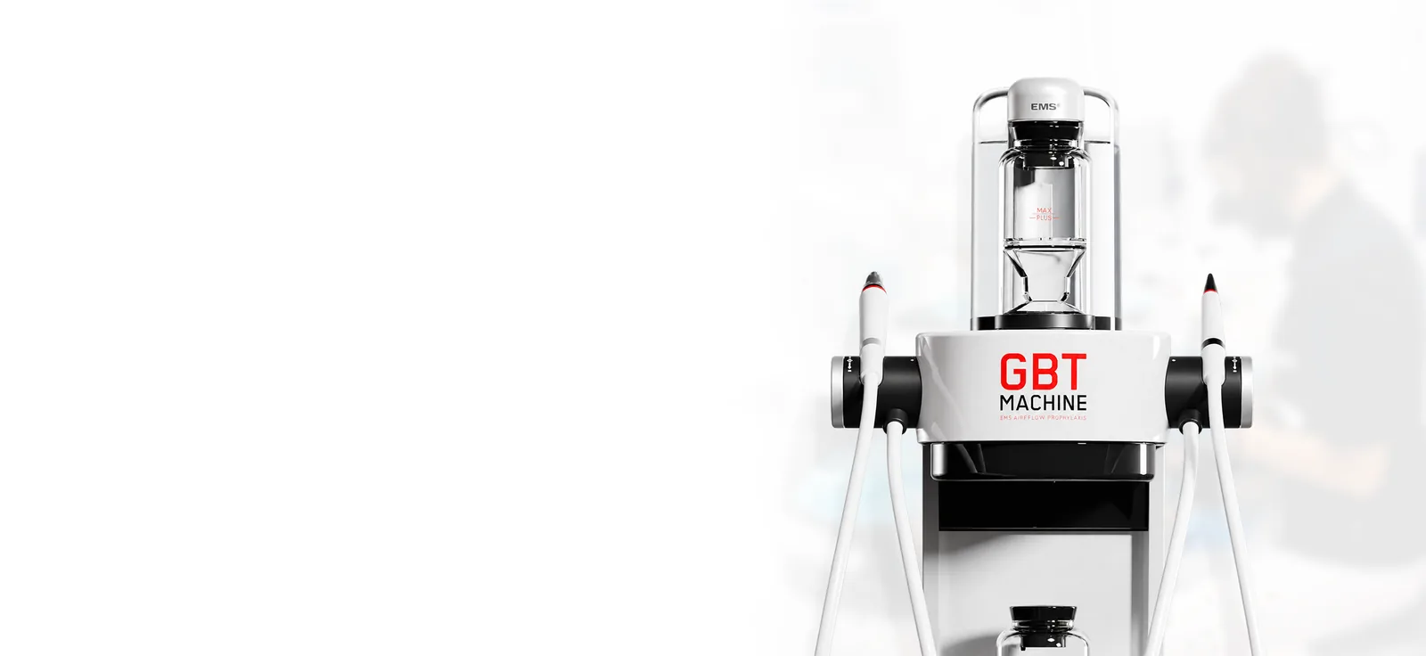 EMS AIRFLOW prophylaxis equipment for preventive dentistry workflows