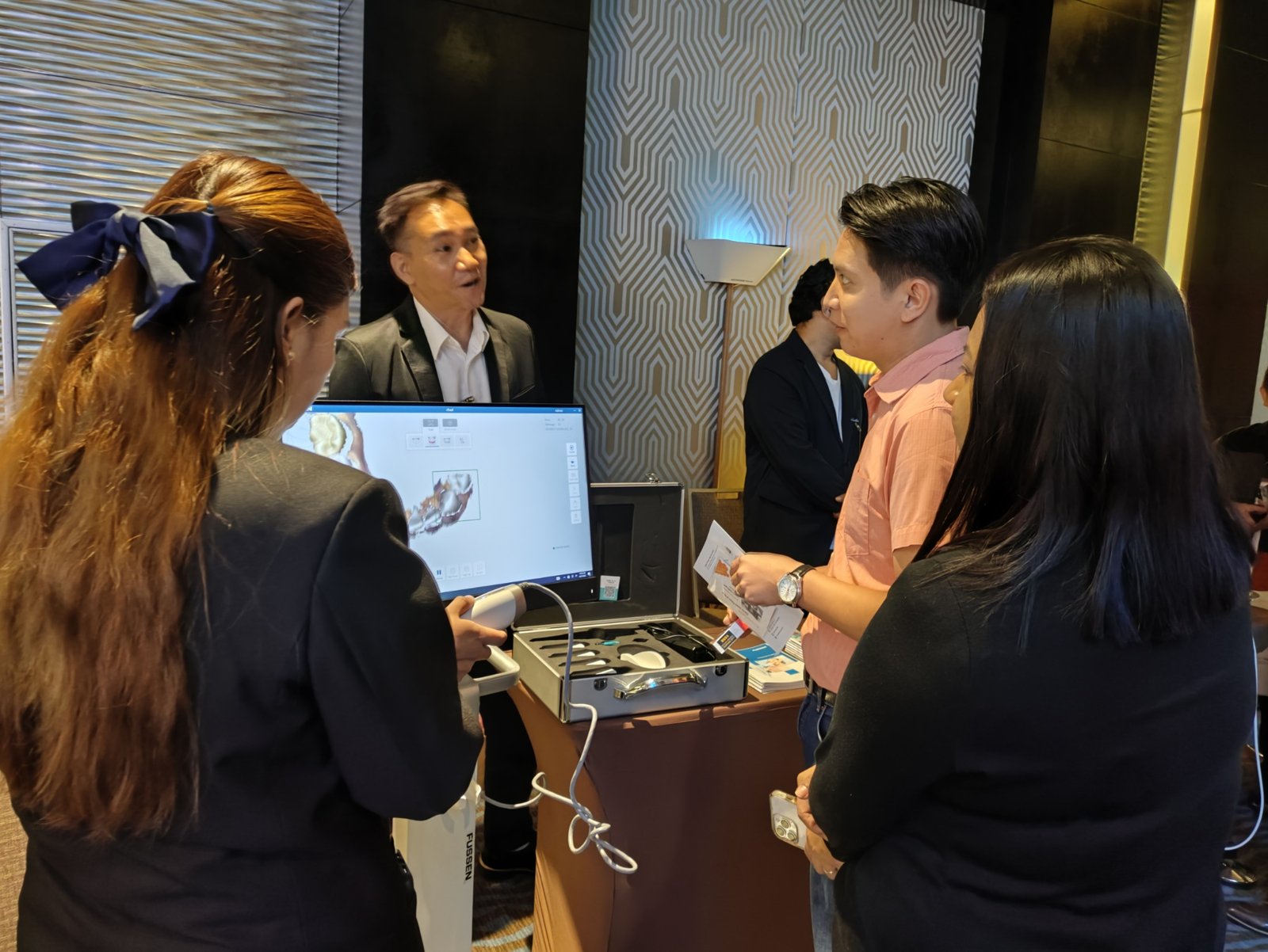 Clinic technology product demonstration