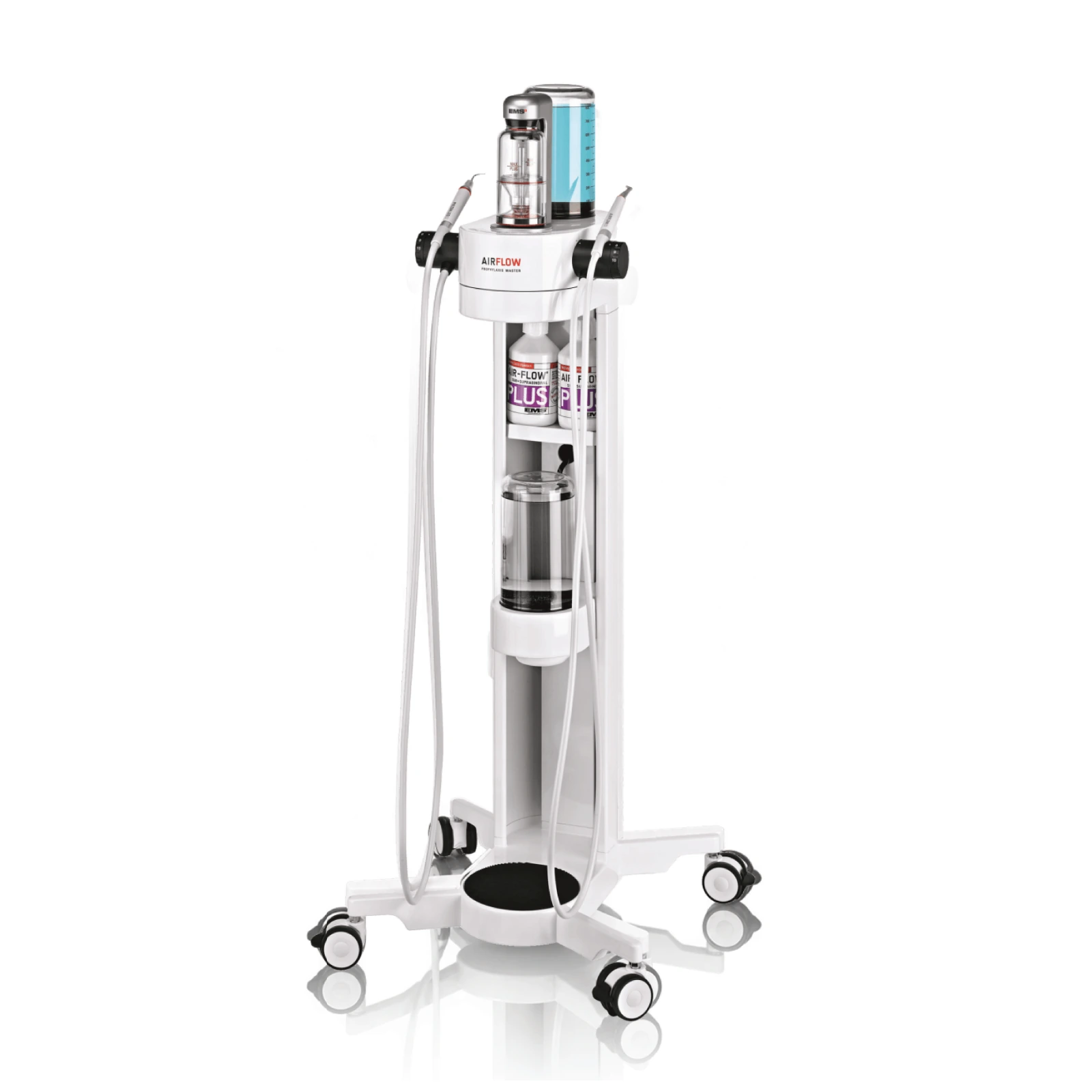 EMS AIRFLOW® Prophylaxis Master on its clinical cart
