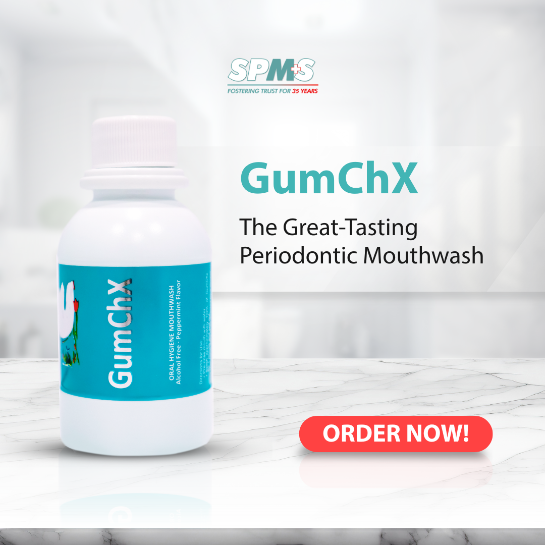 GumChX mouthwash promotional graphic