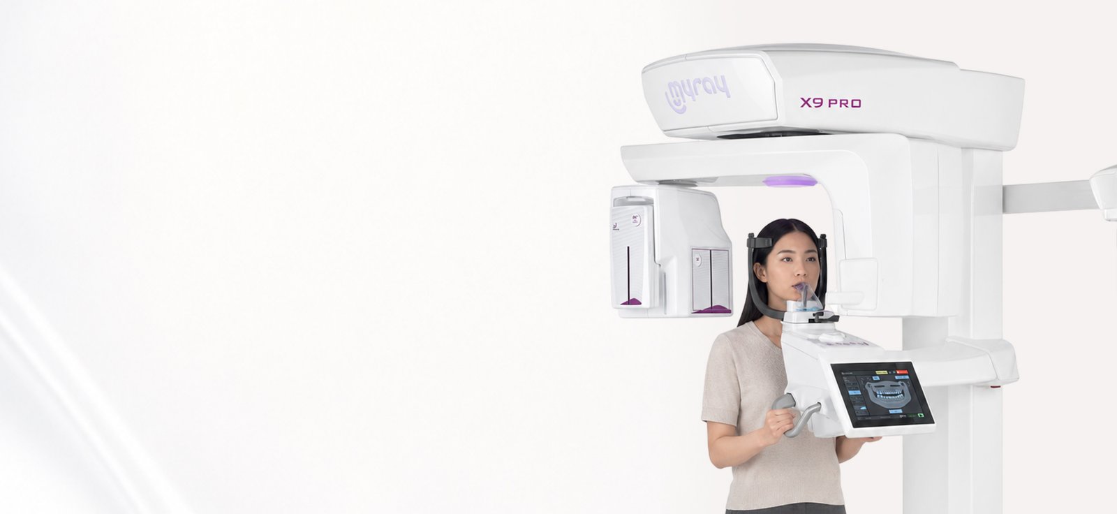 MyRay X9 Pro promotional banner for SPMS digital imaging solutions
