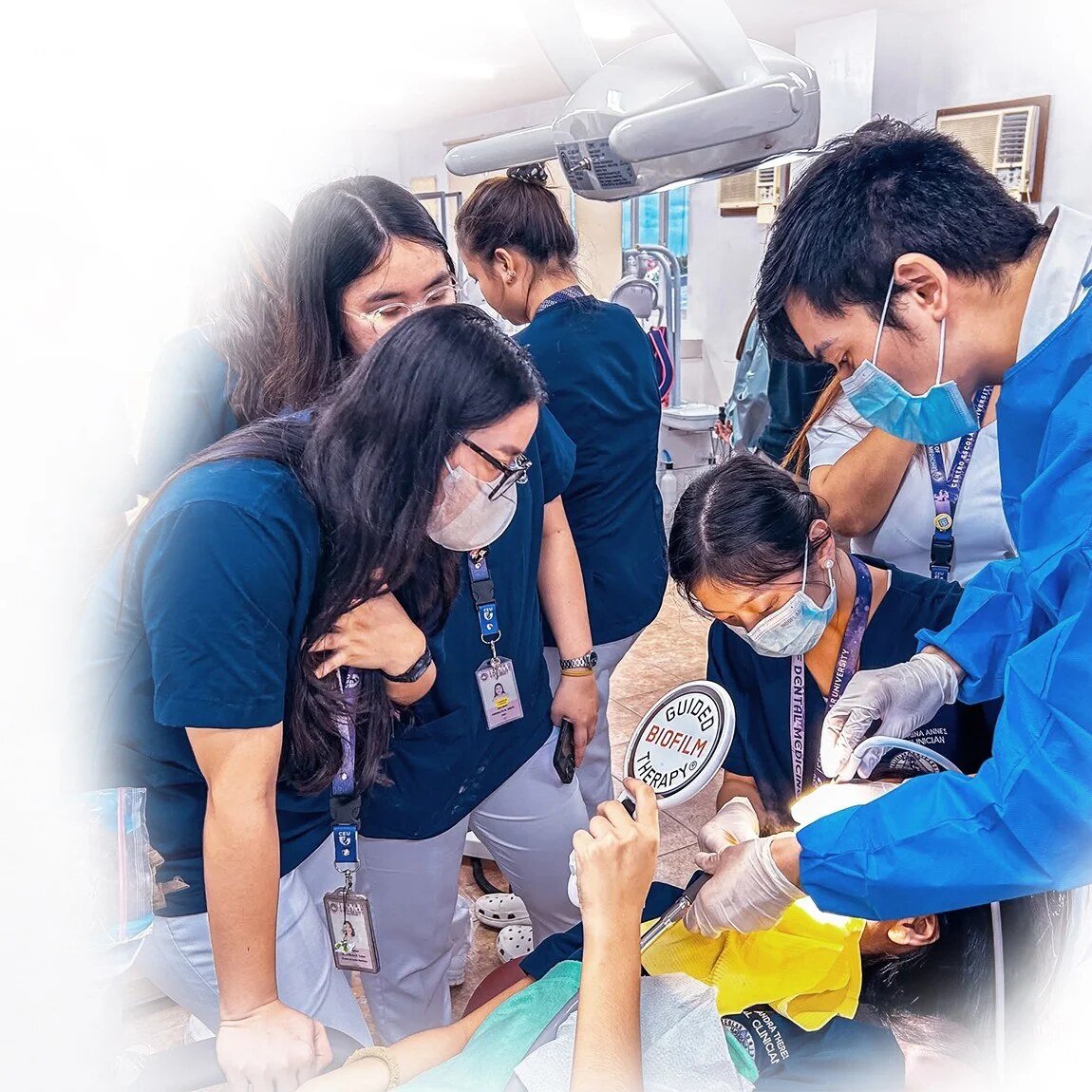 SPMS team providing hands-on support in a dental practice